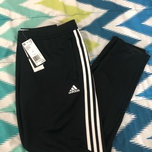 Women's Adidas Tiro 17 Pants Black & White